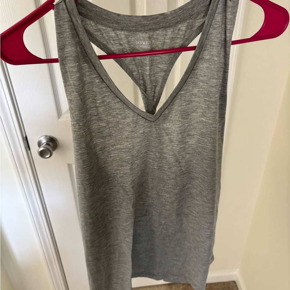 Old Navy Heather Gray Women's Tank Top